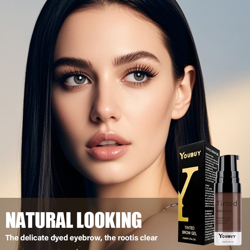 1+1 Gratis! | Eyebrow Gel - Langanhaltendes, wasserfestes, getöntes Augenbrauengel
