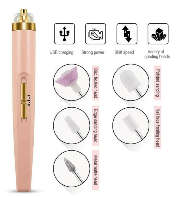 NailPro™ Studio-Set - Deine professionelle Maniküre, perfekt zu Hause!