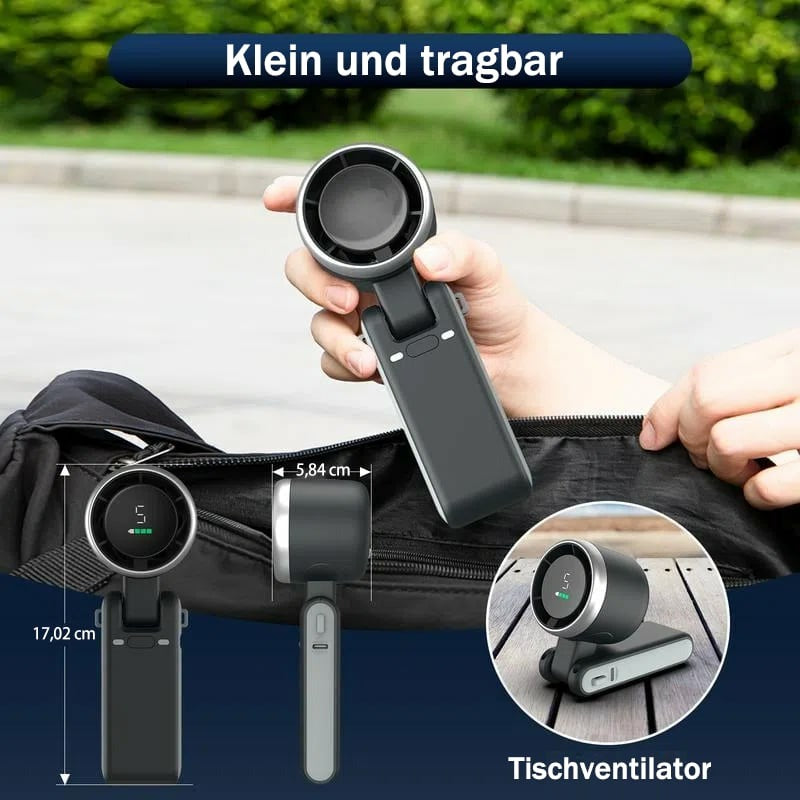 AeroPulse™ Turbo-Lüfter - Deine persönliche Frische, überall & jederzeit!