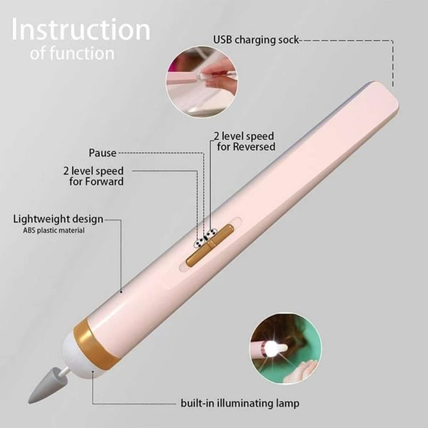 NailPro™ Studio-Set - Deine professionelle Maniküre, perfekt zu Hause!