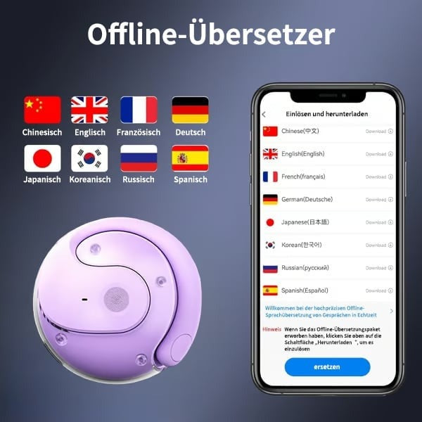 OmniLingua™ Earbuds - Die Zukunft des Verstehens & Hörens beginnt jetzt!