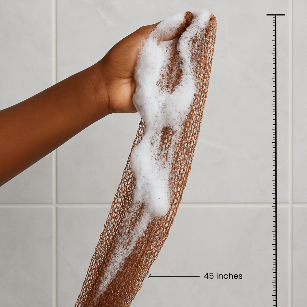African Bath Sponge - Entdecke das Geheimnis strahlender, glatter Haut!