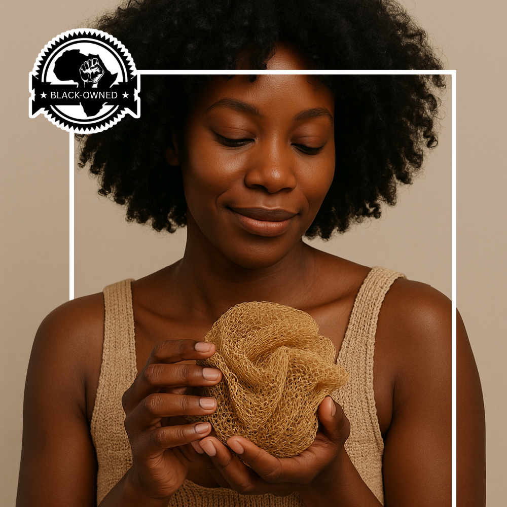 African Bath Sponge - Entdecke das Geheimnis strahlender, glatter Haut!
