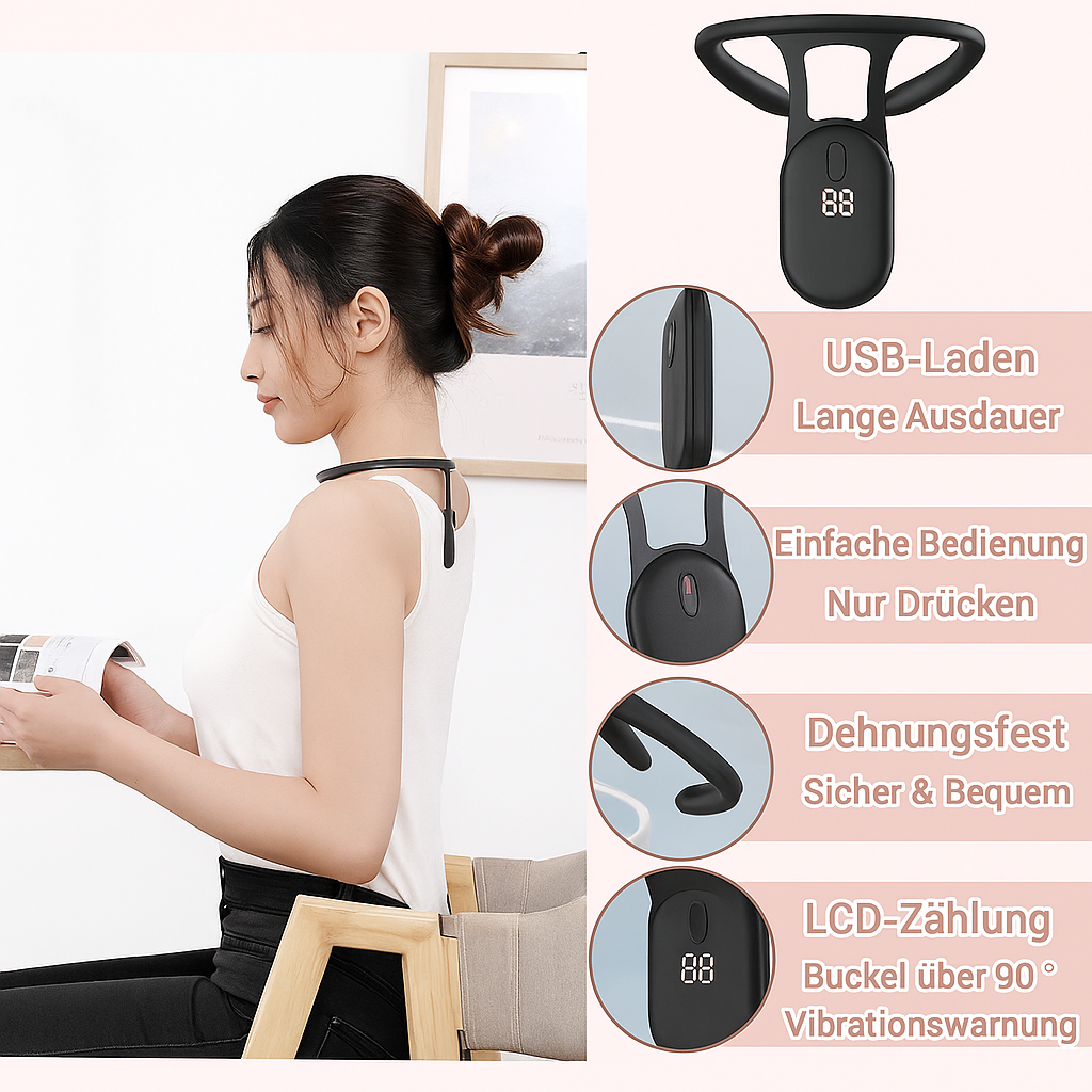 SpineSense – Holen Sie sich Ihre Haltung zurück und erleben Sie selbstbewusste, schmerzfreie Tage.