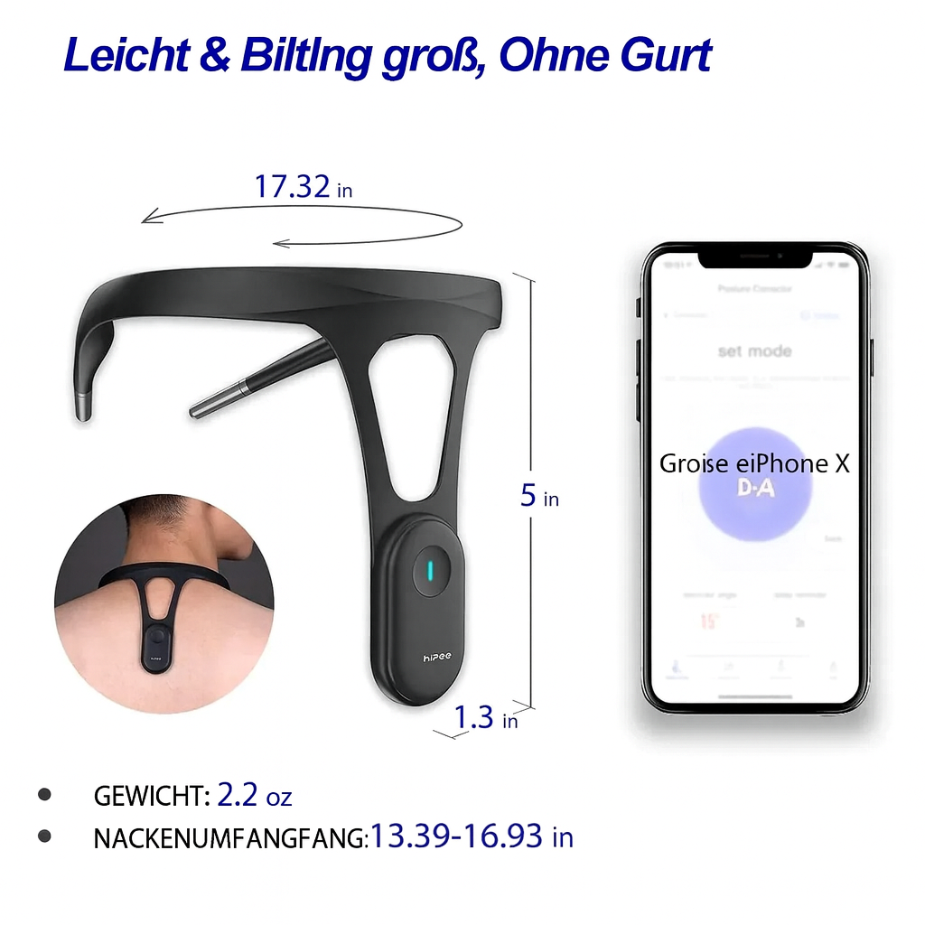 SpineSense – Holen Sie sich Ihre Haltung zurück und erleben Sie selbstbewusste, schmerzfreie Tage.