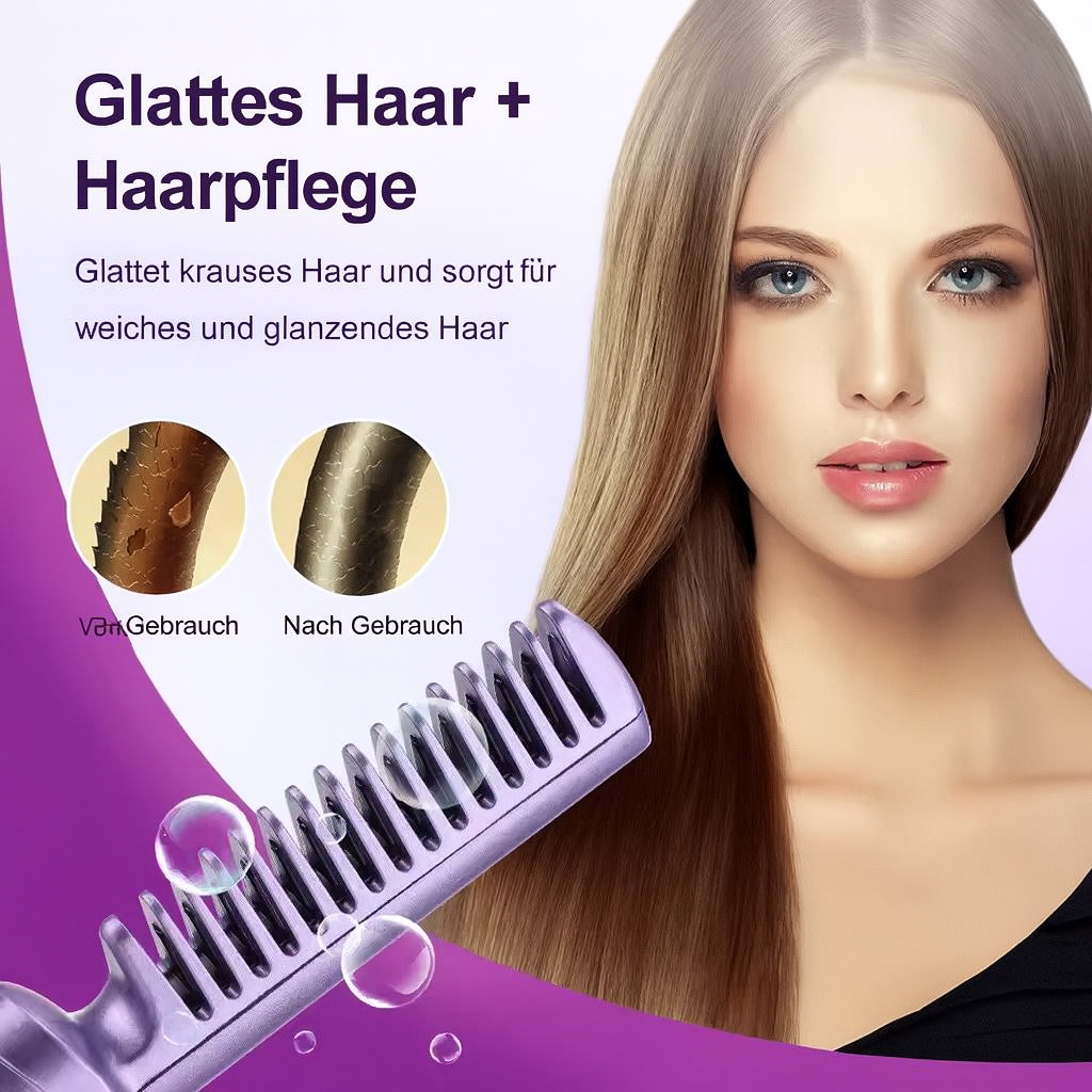 VeloceComb – Schnelles Stylen, sofortiges Auffrischen und perfektionieren Sie Ihren Look.