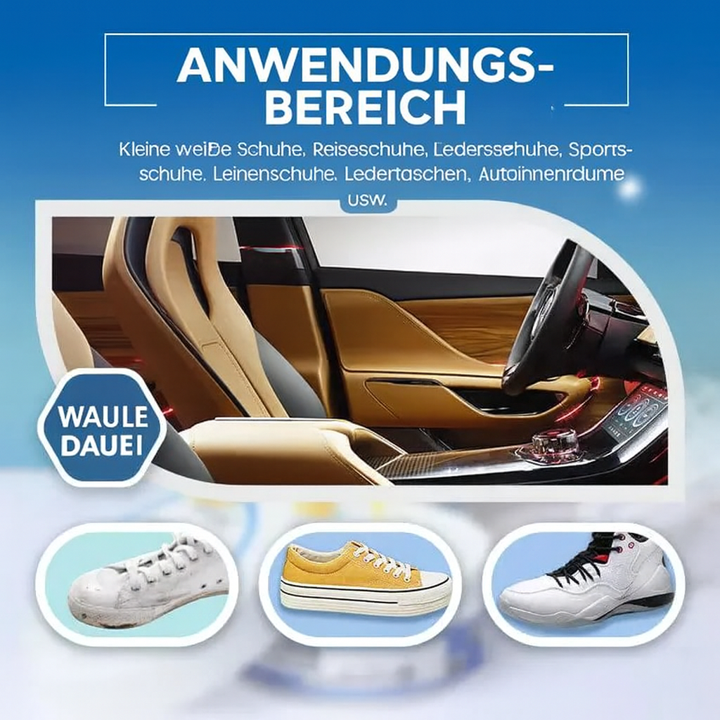 BrightStep – Stellen Sie die Brillanz mit wasserloser Kraft wieder her.