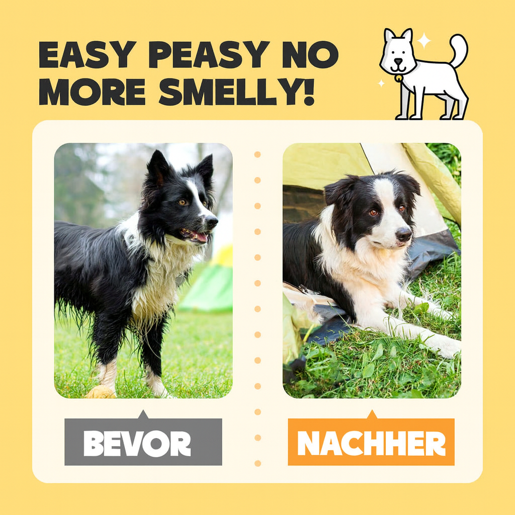 PawfectClean – Entdecken Sie ein perfekt sauberes Fell und einen Duft, der zum Wedeln einlädt.