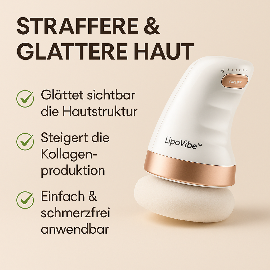 EvoSkin – LipoVibe: Holen Sie sich die Festigkeit Ihres Körpers und Ihre jugendliche Ausstrahlung zurück.