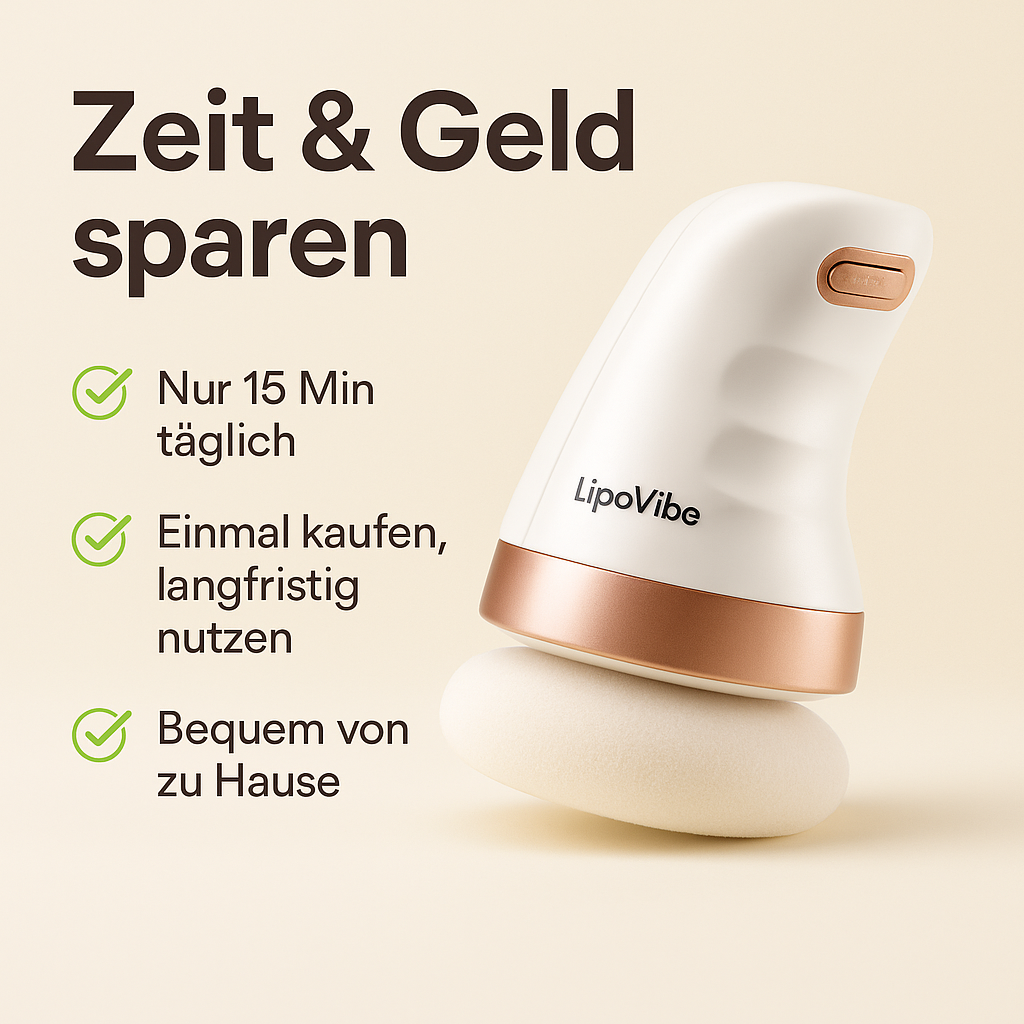 EvoSkin – LipoVibe: Holen Sie sich die Festigkeit Ihres Körpers und Ihre jugendliche Ausstrahlung zurück.