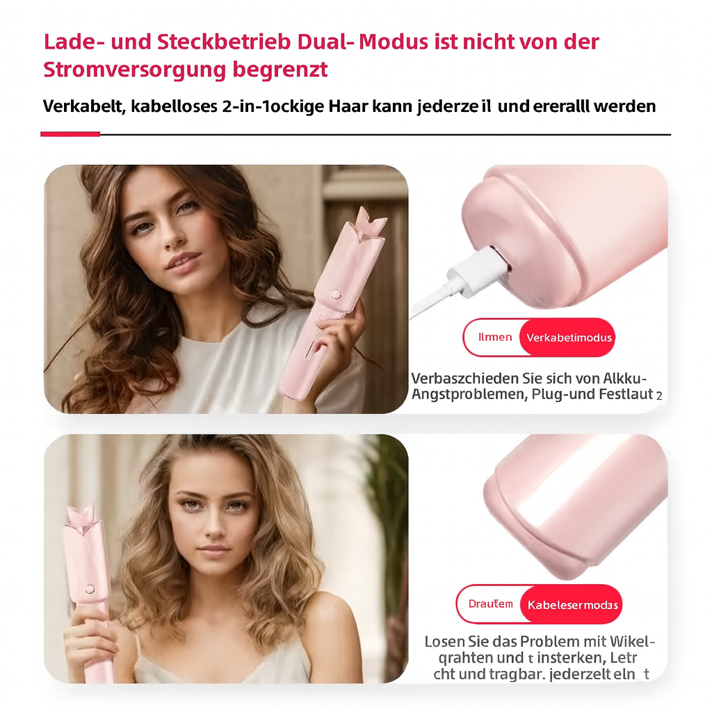 ZenCurl – Holen Sie sich Ihren mühelosen Stil und Ihre makellosen Wellen zurück.