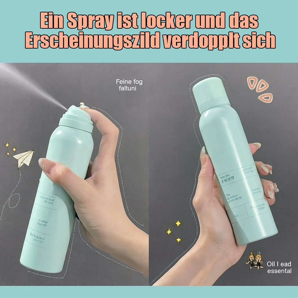 CloudMist – Volume & Trockenspray - Enthüllen Sie schwereloses Volumen und ein frisches Gefühl.