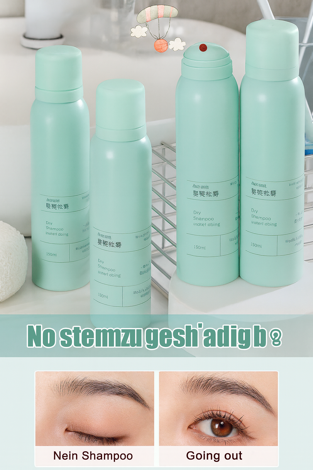 CloudMist – Volume & Trockenspray - Enthüllen Sie schwereloses Volumen und ein frisches Gefühl.