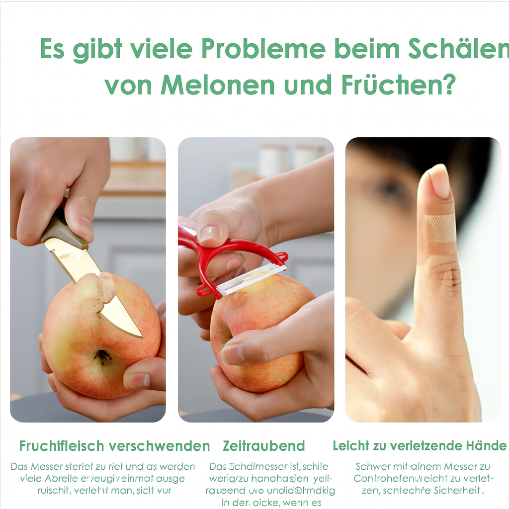 RundumGlatt – Mühelos schälen und reine Frucht genießen