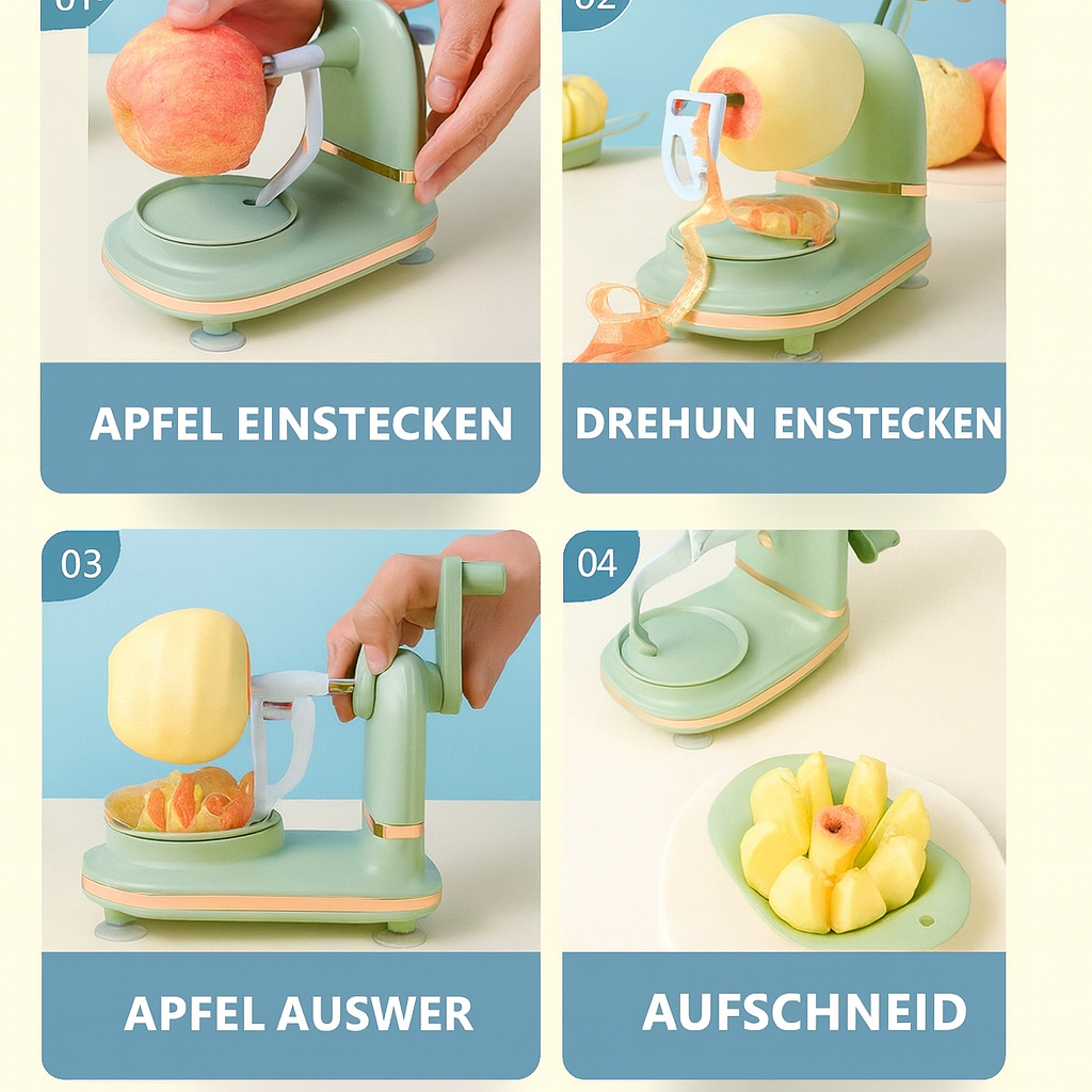 RundumGlatt – Mühelos schälen und reine Frucht genießen