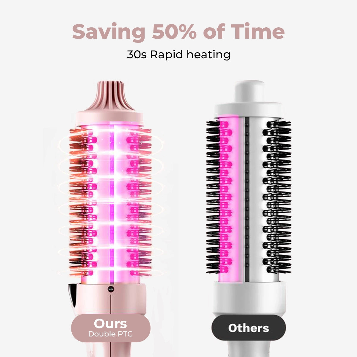 StyleShine™ Ionen-Bürste - Dein Salon-Look, seidig glänzend, in Sekunden!