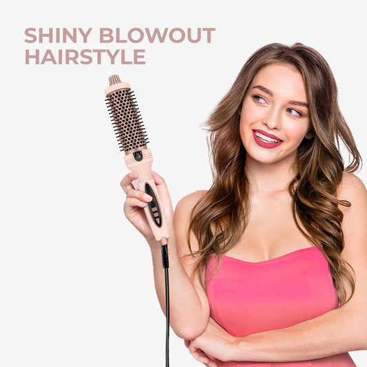 StyleShine™ Ionen-Bürste - Dein Salon-Look, seidig glänzend, in Sekunden!