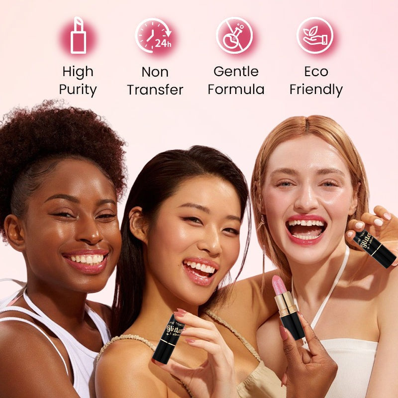 1+1 Gratis ! | SparkleKiss™ Lippenstift - Dein Glanz, der fasziniert!