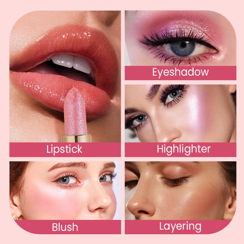 1+1 Gratis ! | SparkleKiss™ Lippenstift - Dein Glanz, der fasziniert!
