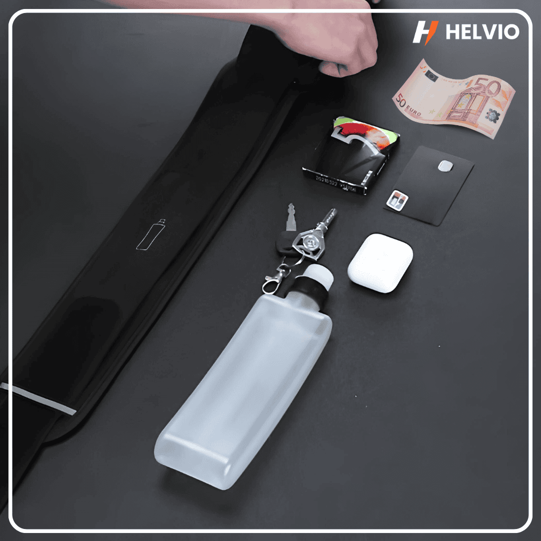 AeroPocket – Helvio | Bleiben Sie konzentriert und laufen Sie bequem.