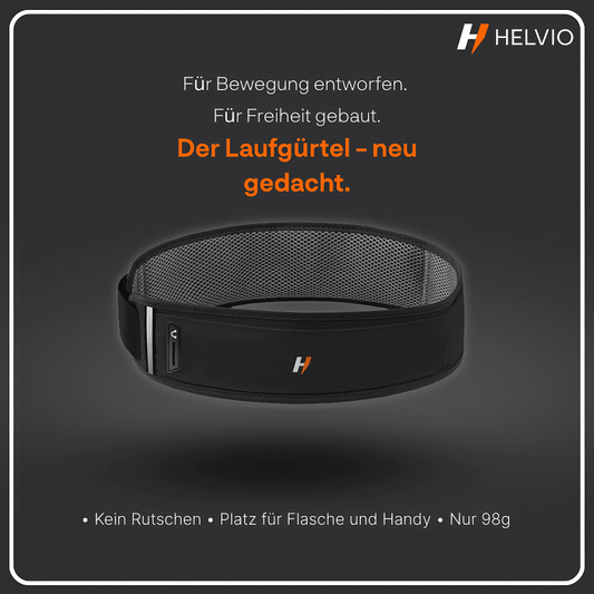 AeroPocket – Helvio | Bleiben Sie konzentriert und laufen Sie bequem.