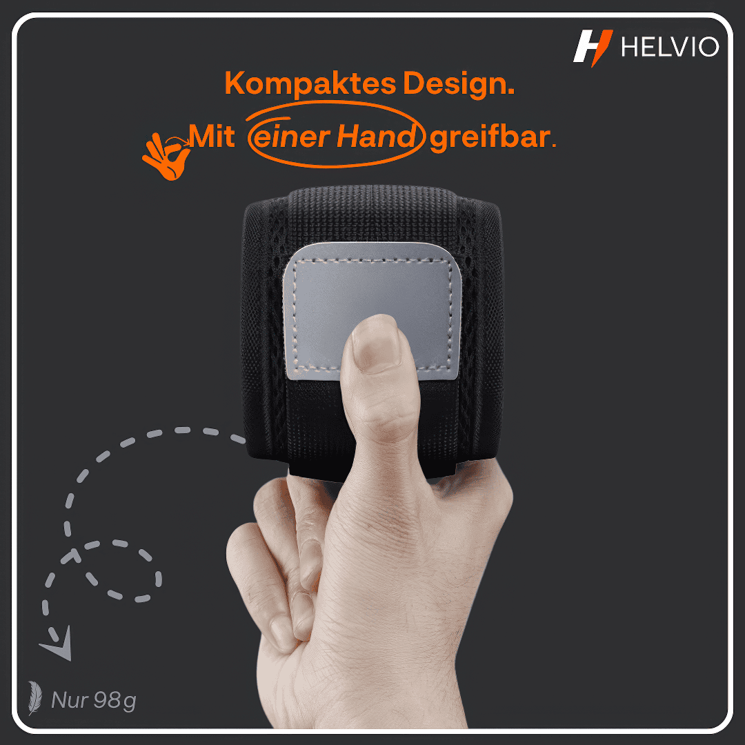 AeroPocket – Helvio | Bleiben Sie konzentriert und laufen Sie bequem.