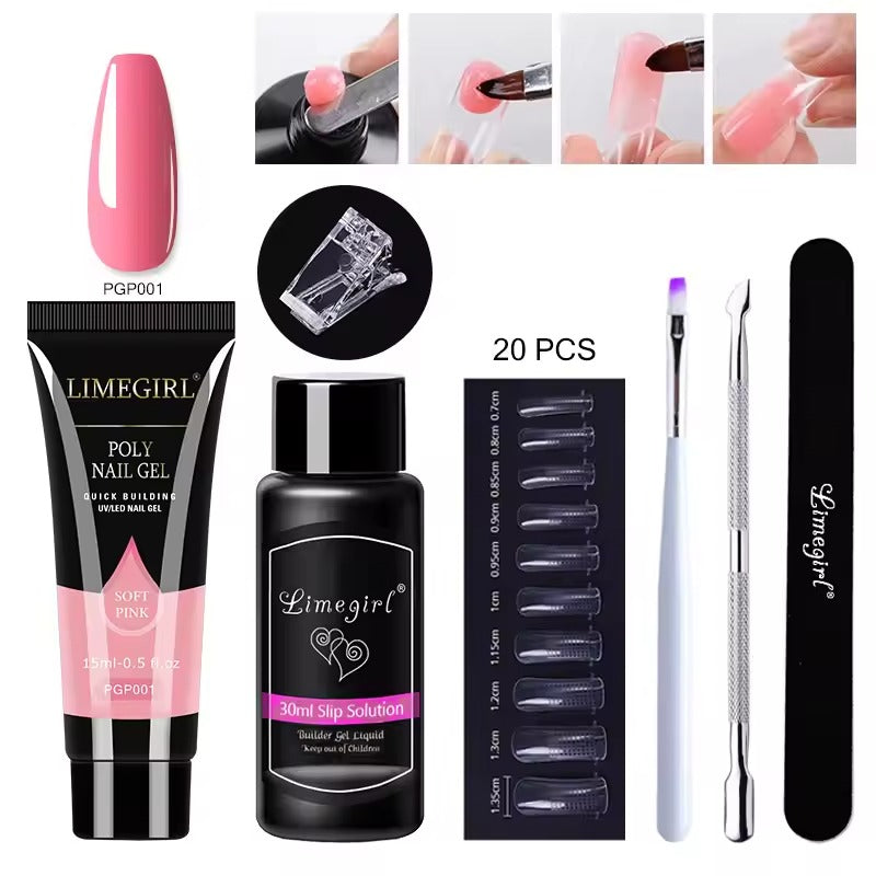 NailSculpt™ Pro-Gel Set - Deine Nägel: elegant, ausdrucksstark, perfekt zu Hause!