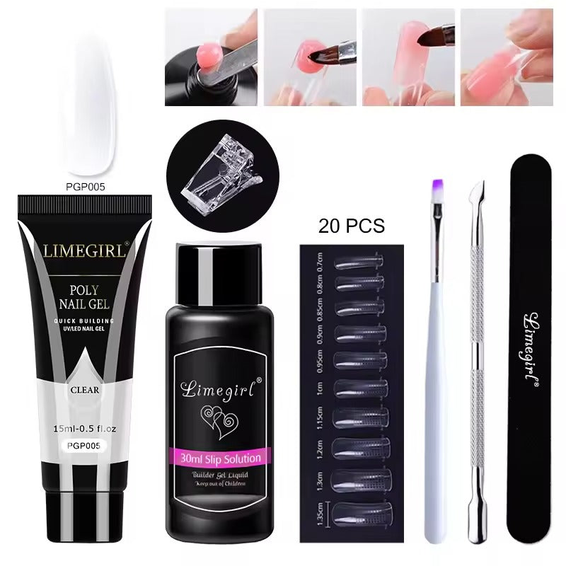 NailSculpt™ Pro-Gel Set - Deine Nägel: elegant, ausdrucksstark, perfekt zu Hause!