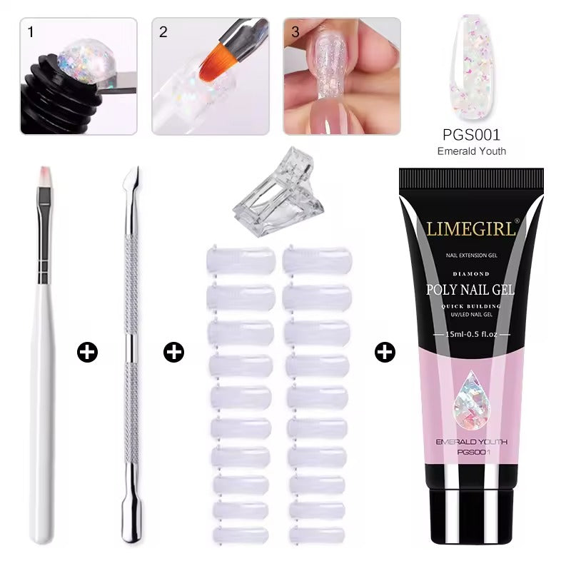 NailSculpt™ Pro-Gel Set - Deine Nägel: elegant, ausdrucksstark, perfekt zu Hause!