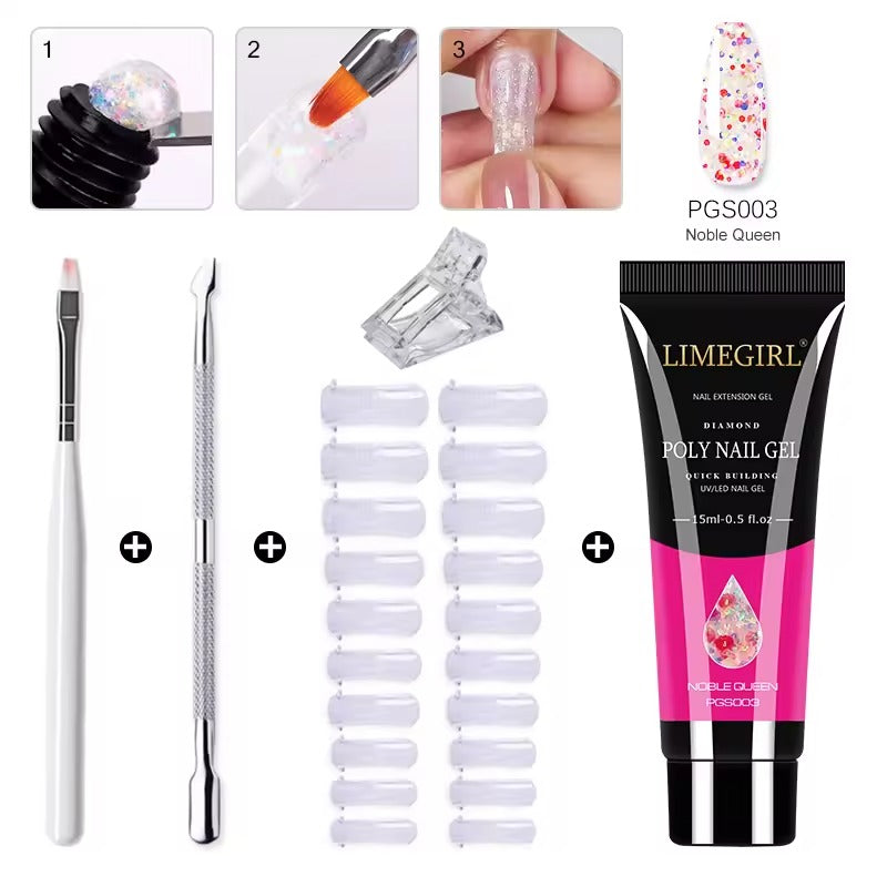 NailSculpt™ Pro-Gel Set - Deine Nägel: elegant, ausdrucksstark, perfekt zu Hause!