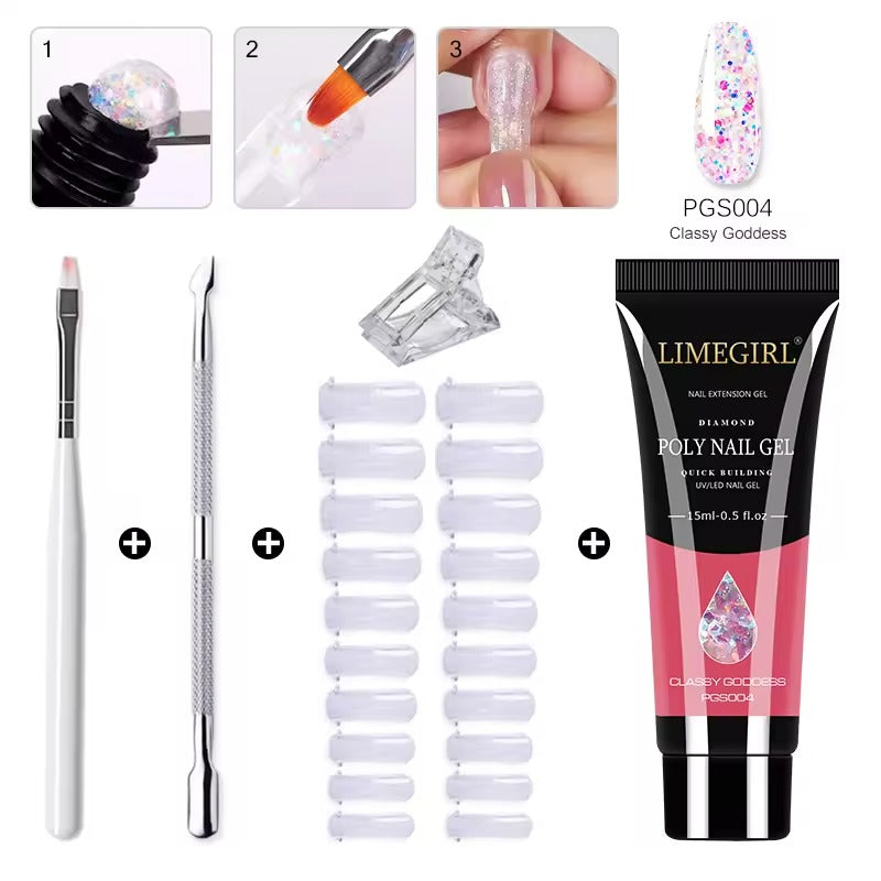 NailSculpt™ Pro-Gel Set - Deine Nägel: elegant, ausdrucksstark, perfekt zu Hause!