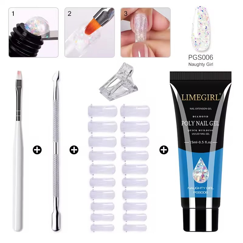 NailSculpt™ Pro-Gel Set - Deine Nägel: elegant, ausdrucksstark, perfekt zu Hause!
