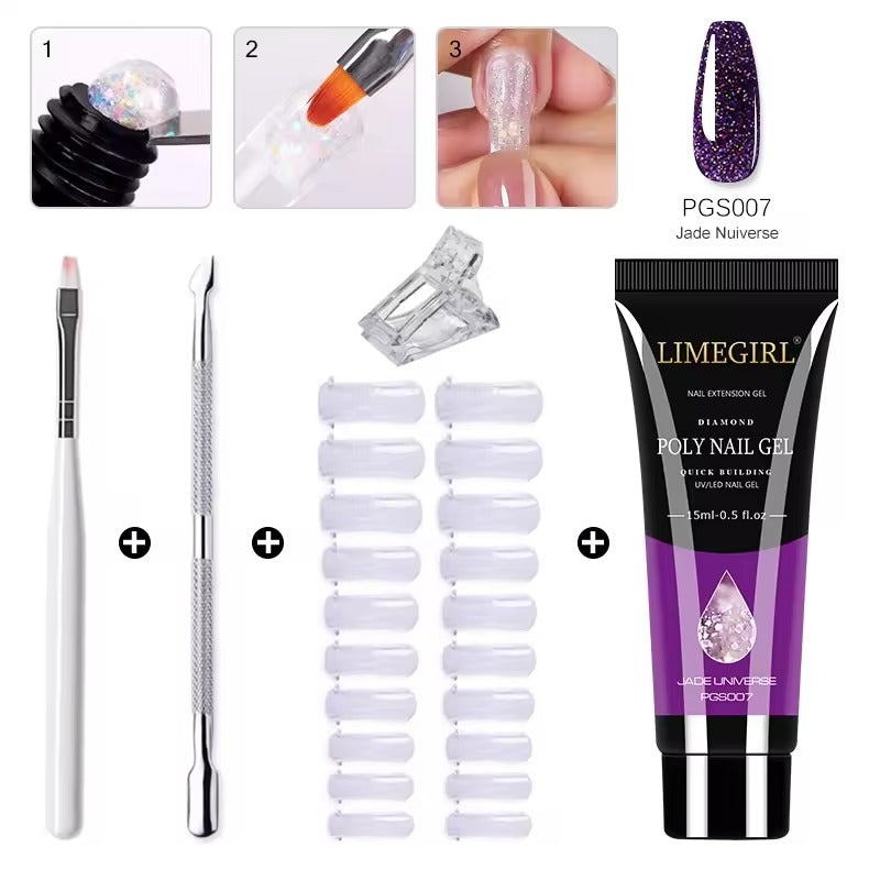 NailSculpt™ Pro-Gel Set - Deine Nägel: elegant, ausdrucksstark, perfekt zu Hause!