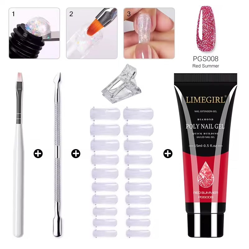 NailSculpt™ Pro-Gel Set - Deine Nägel: elegant, ausdrucksstark, perfekt zu Hause!