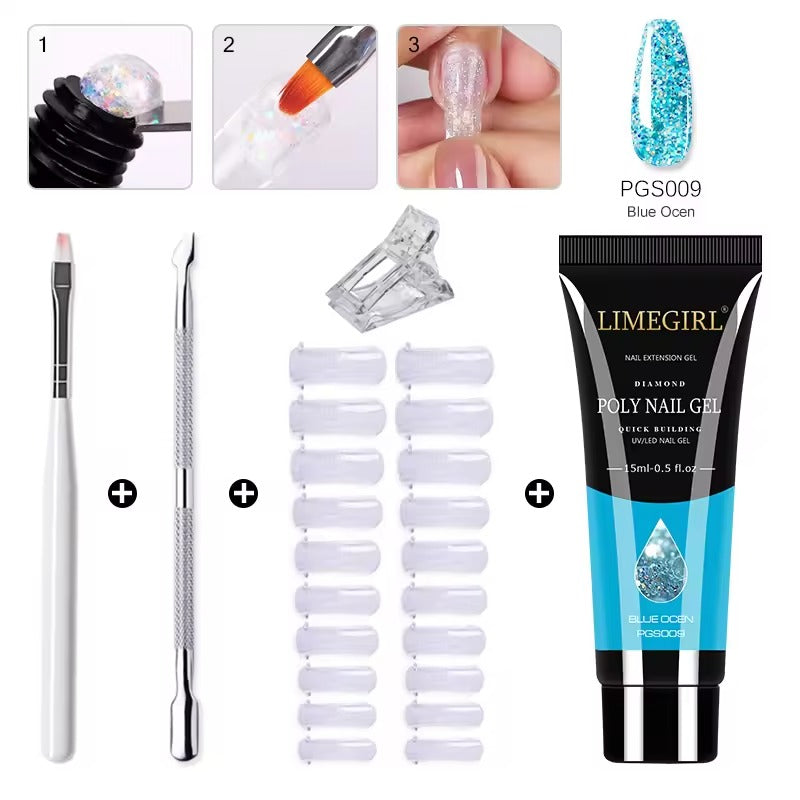 NailSculpt™ Pro-Gel Set - Deine Nägel: elegant, ausdrucksstark, perfekt zu Hause!