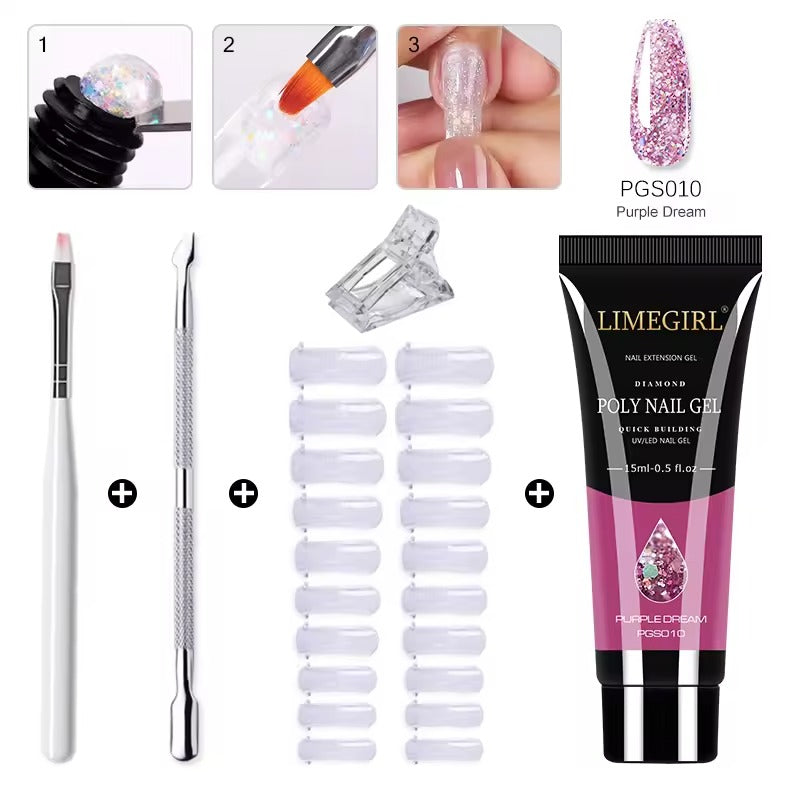 NailSculpt™ Pro-Gel Set - Deine Nägel: elegant, ausdrucksstark, perfekt zu Hause!