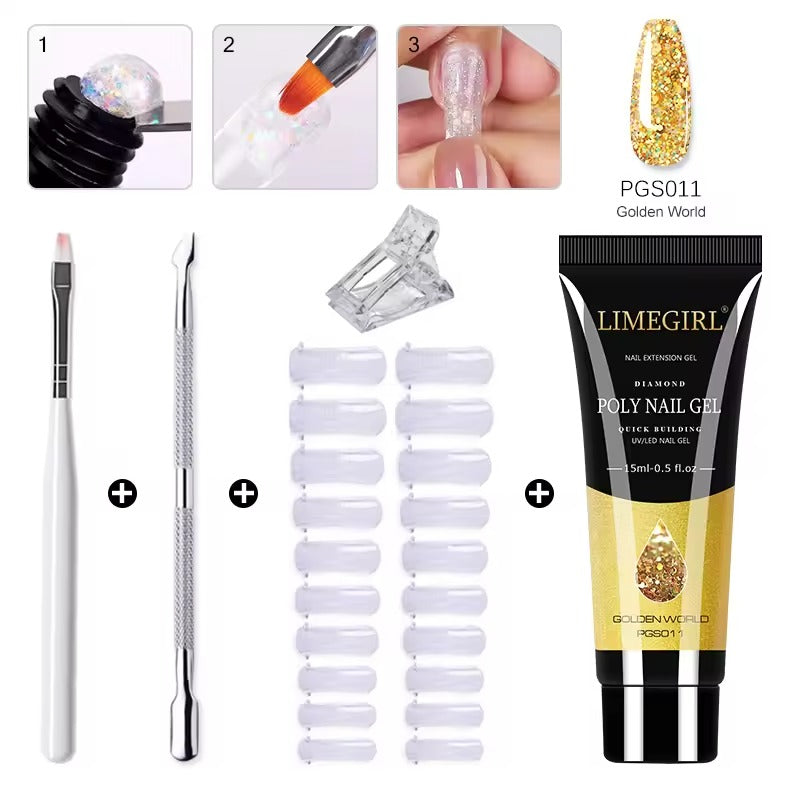 NailSculpt™ Pro-Gel Set - Deine Nägel: elegant, ausdrucksstark, perfekt zu Hause!