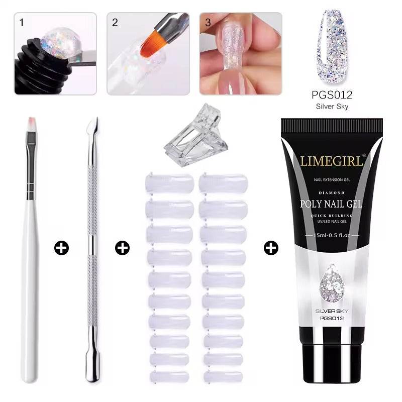 NailSculpt™ Pro-Gel Set - Deine Nägel: elegant, ausdrucksstark, perfekt zu Hause!