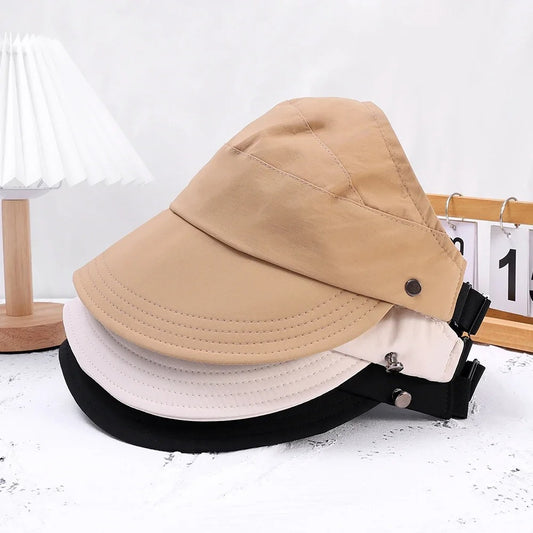 SunHalo™ UV-Hut - Dein stilvoller Schutz für sonnige Tage!