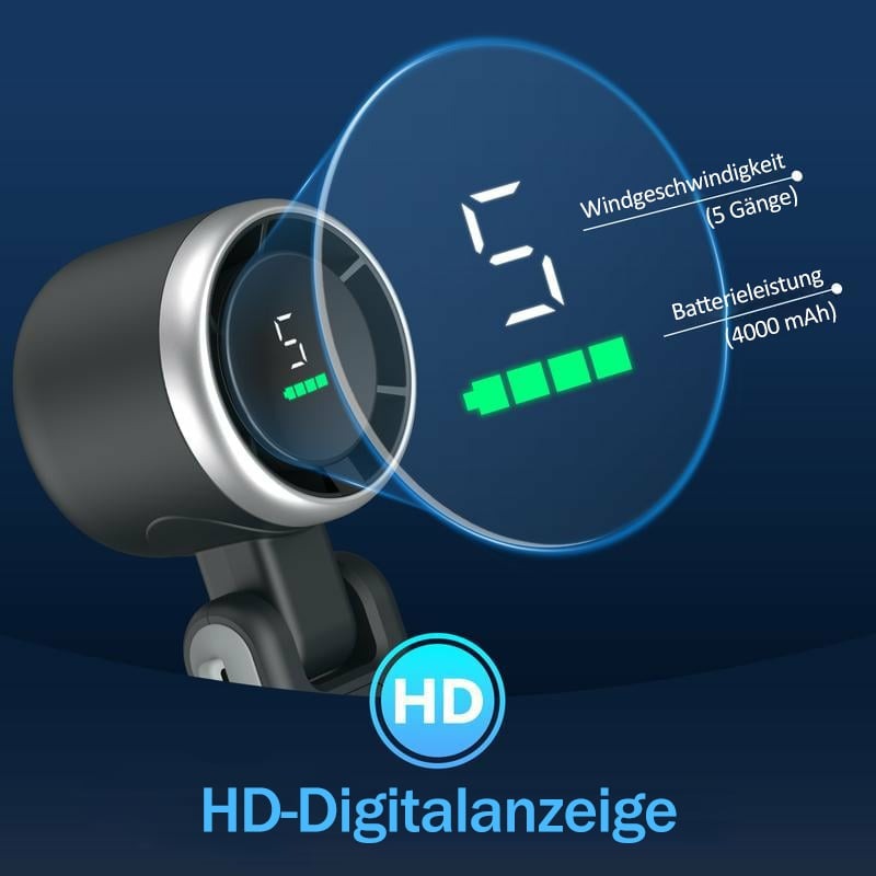 AeroPulse™ Turbo-Lüfter - Deine persönliche Frische, überall & jederzeit!