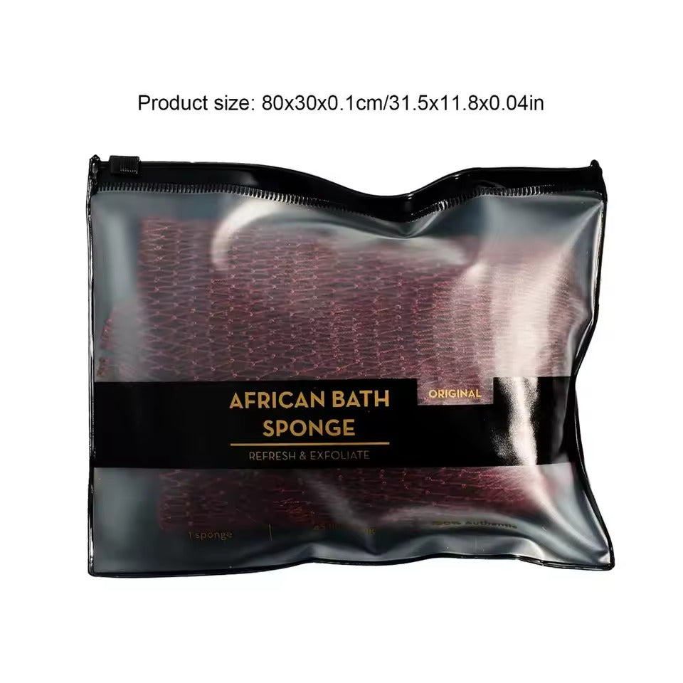African Bath Sponge - Entdecke das Geheimnis strahlender, glatter Haut!