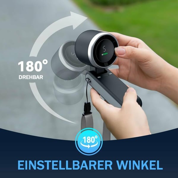AeroPulse™ Turbo-Lüfter - Deine persönliche Frische, überall & jederzeit!