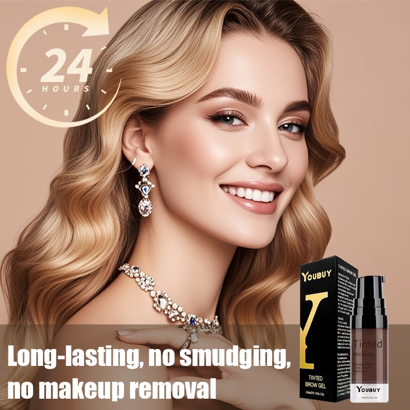1+1 Gratis! | Eyebrow Gel - Langanhaltendes, wasserfestes, getöntes Augenbrauengel