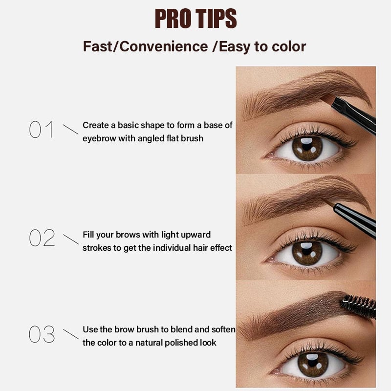 1+1 Gratis! | Eyebrow Gel - Langanhaltendes, wasserfestes, getöntes Augenbrauengel