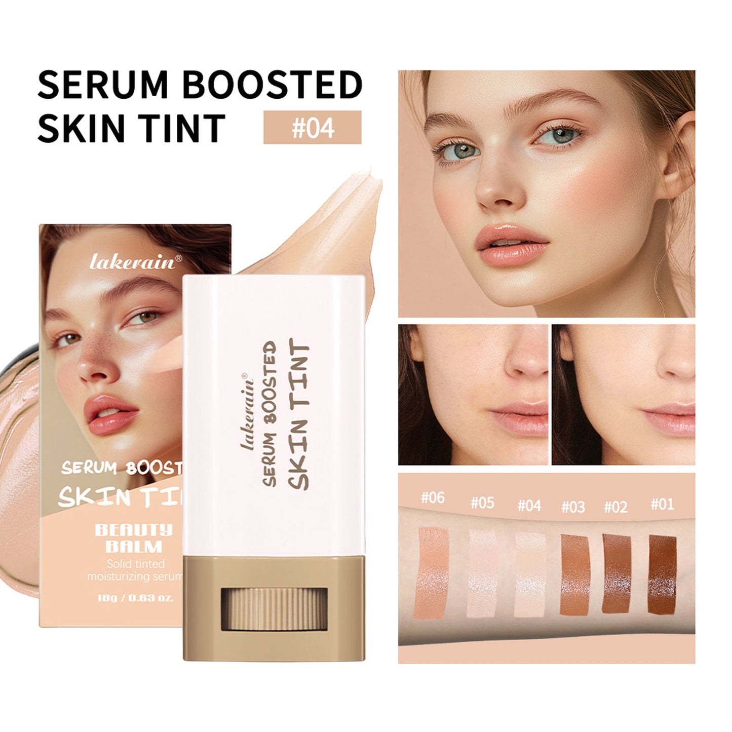 AuraGlow Skin Stick - Für eine strahlende Haut, die atmet.