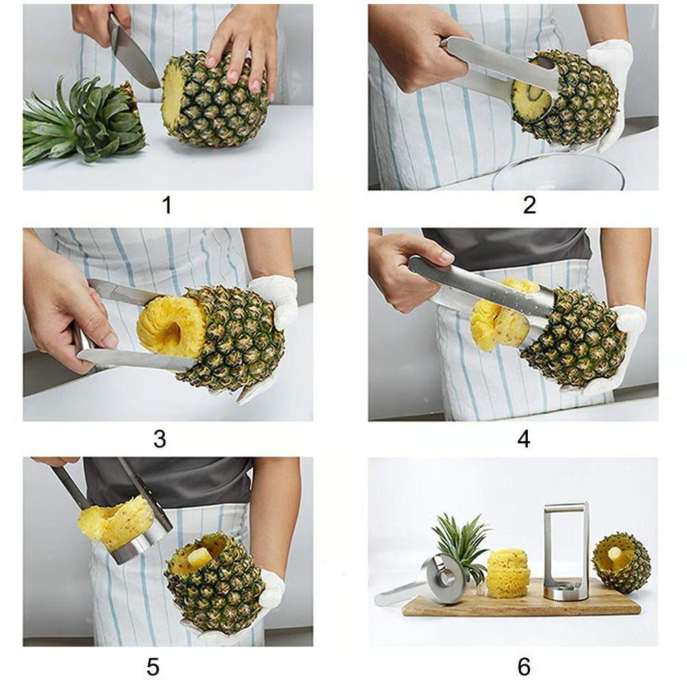 CoreSwift – Entkernen Sie Ihre Ananas schnell und erhalten Sie perfekte Ringe.