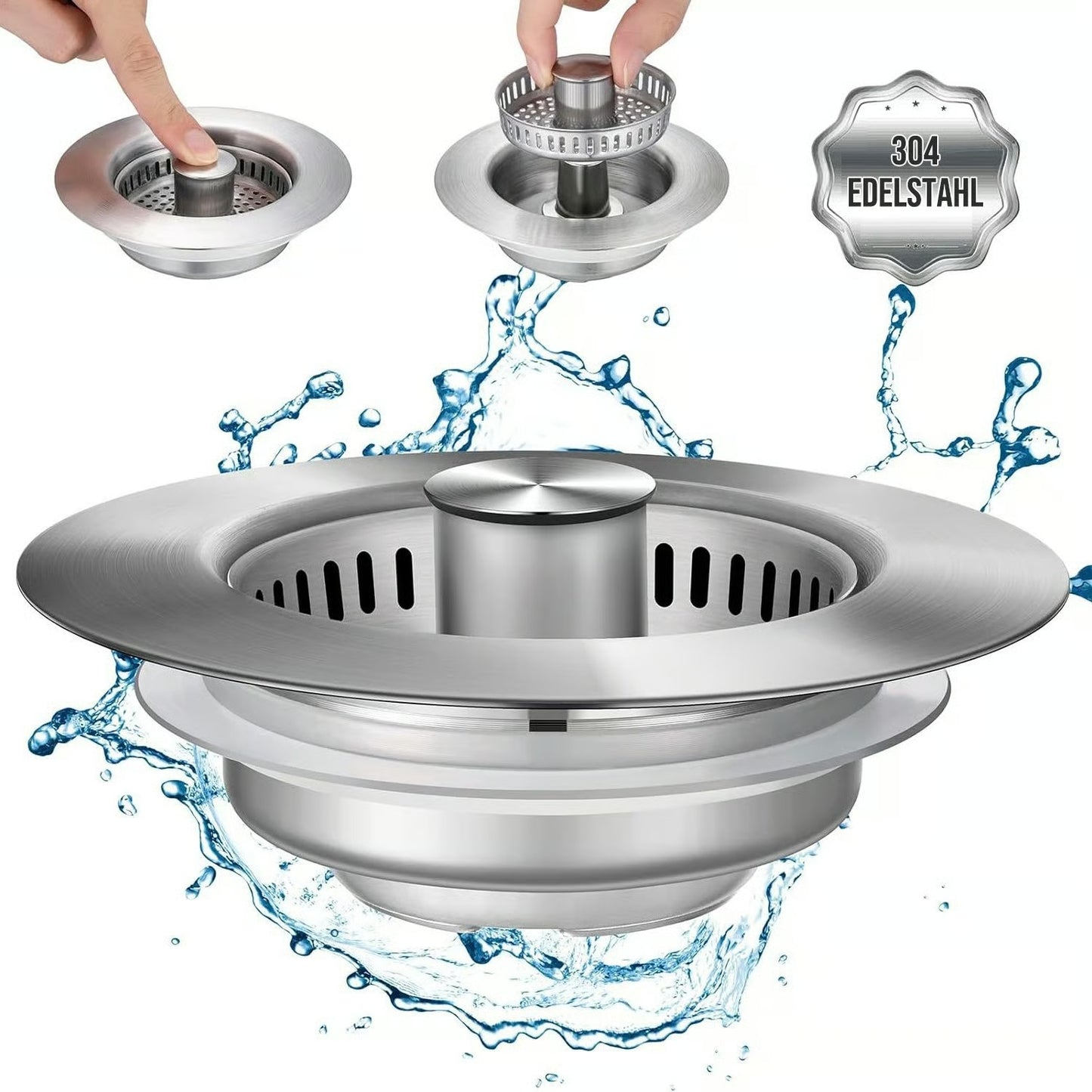 FlowGuard Pro – Sorgen Sie für ein sauberes Waschbecken und einen einwandfreien Abfluss.