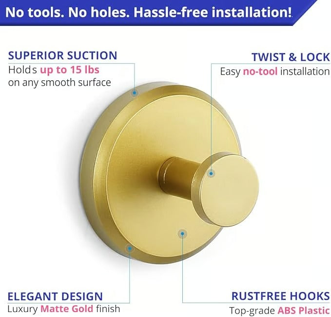 VacuLock – Achieve a powerful hold and a damage-free display.