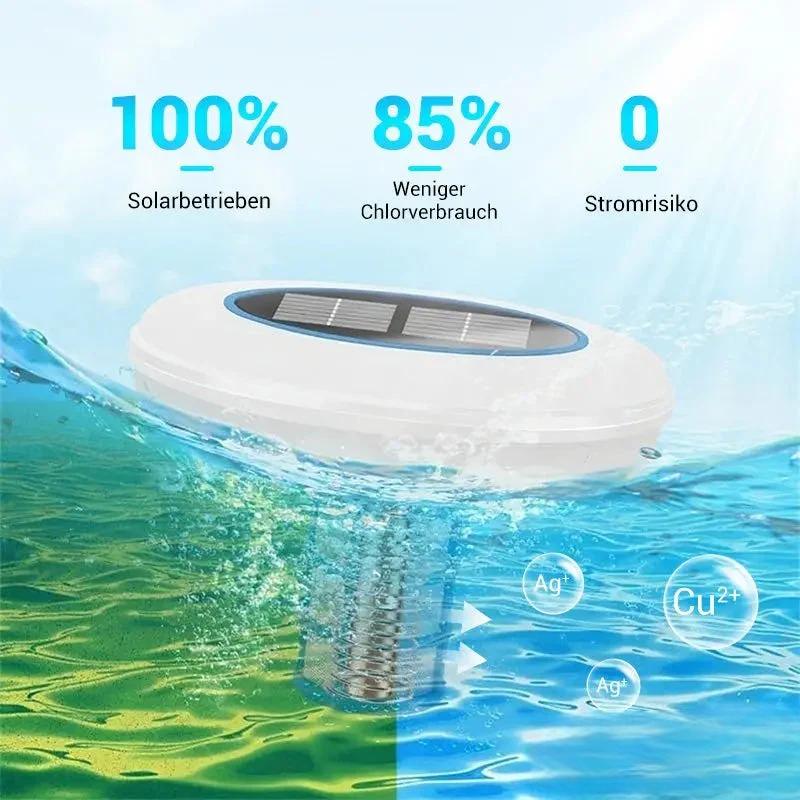 CuPlex Ionizer – Reinigen Sie Ihren Pool mit 85 % weniger Chlor.