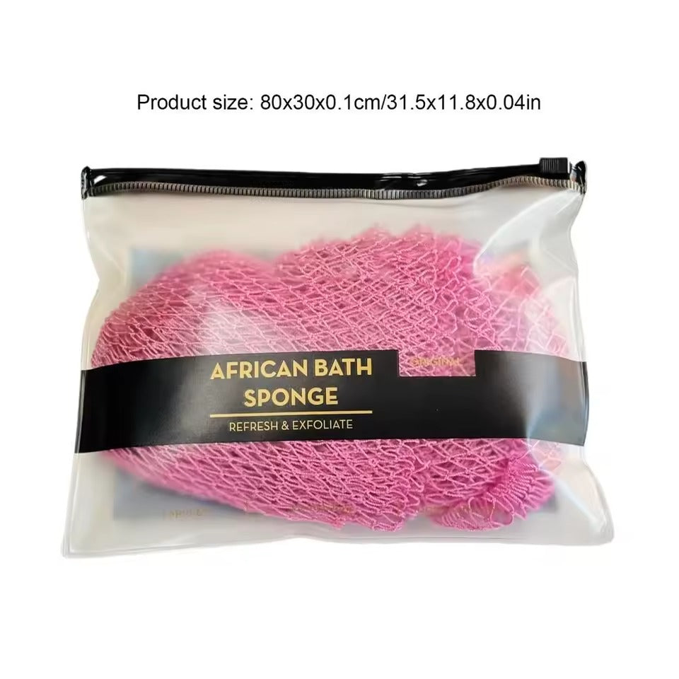 African Bath Sponge - Entdecke das Geheimnis strahlender, glatter Haut!